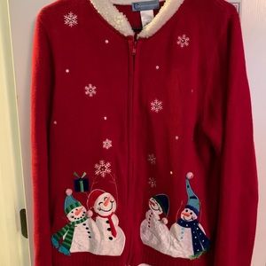 Sweater- winter snowmen